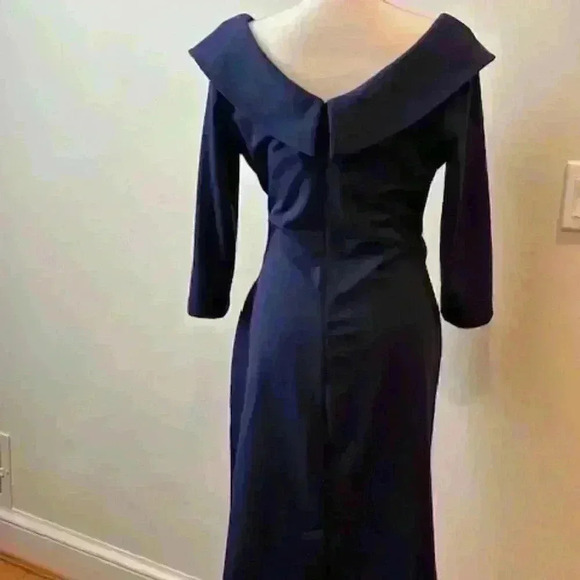 NWT Diva Eliza 3/4 Sleeve Bistretch Dress Size XL Made in England - Picture 2 of 11